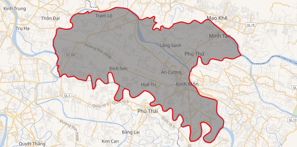 Công nhận thị xã Kinh Môn là đô thị loại III