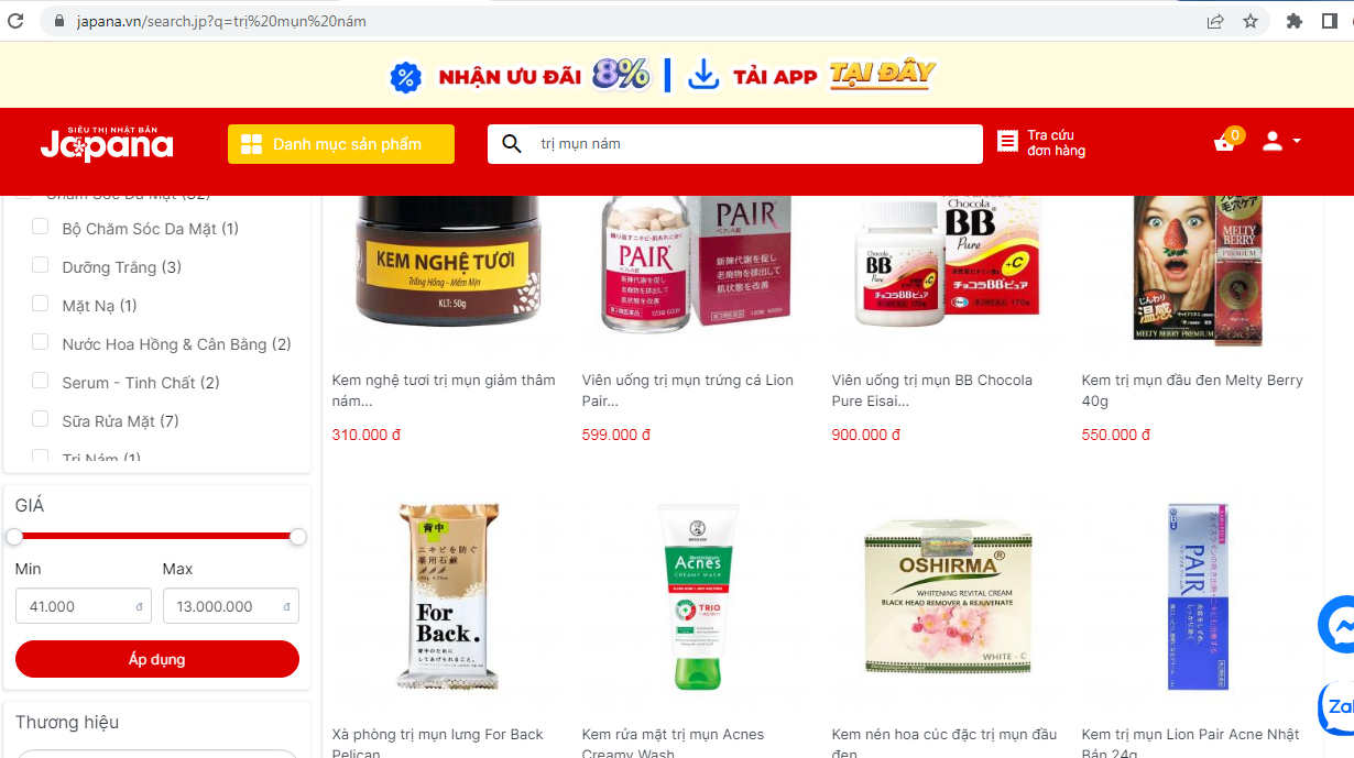 Bán hàng Nhật, Công ty Japana Việt Nam vô tư ‘vẽ’ công dụng mỹ phẩm như thuốc