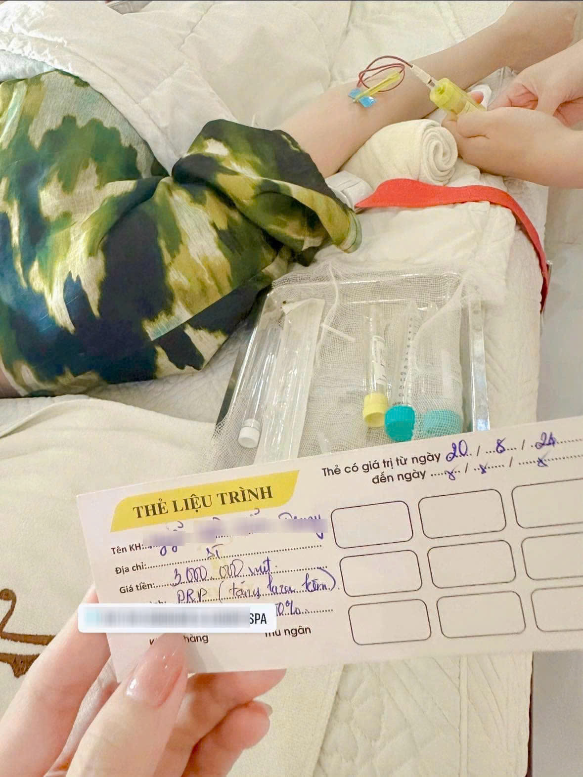 Cẩn trọng với lời mời chào làm đẹp bằng máu tự thân trên mạng xã hội