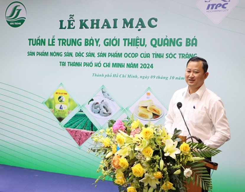 Quảng bá sản phẩm nông sản, đặc sản, sản phẩm OCOP của tỉnh Sóc Trăng tại TPHCM