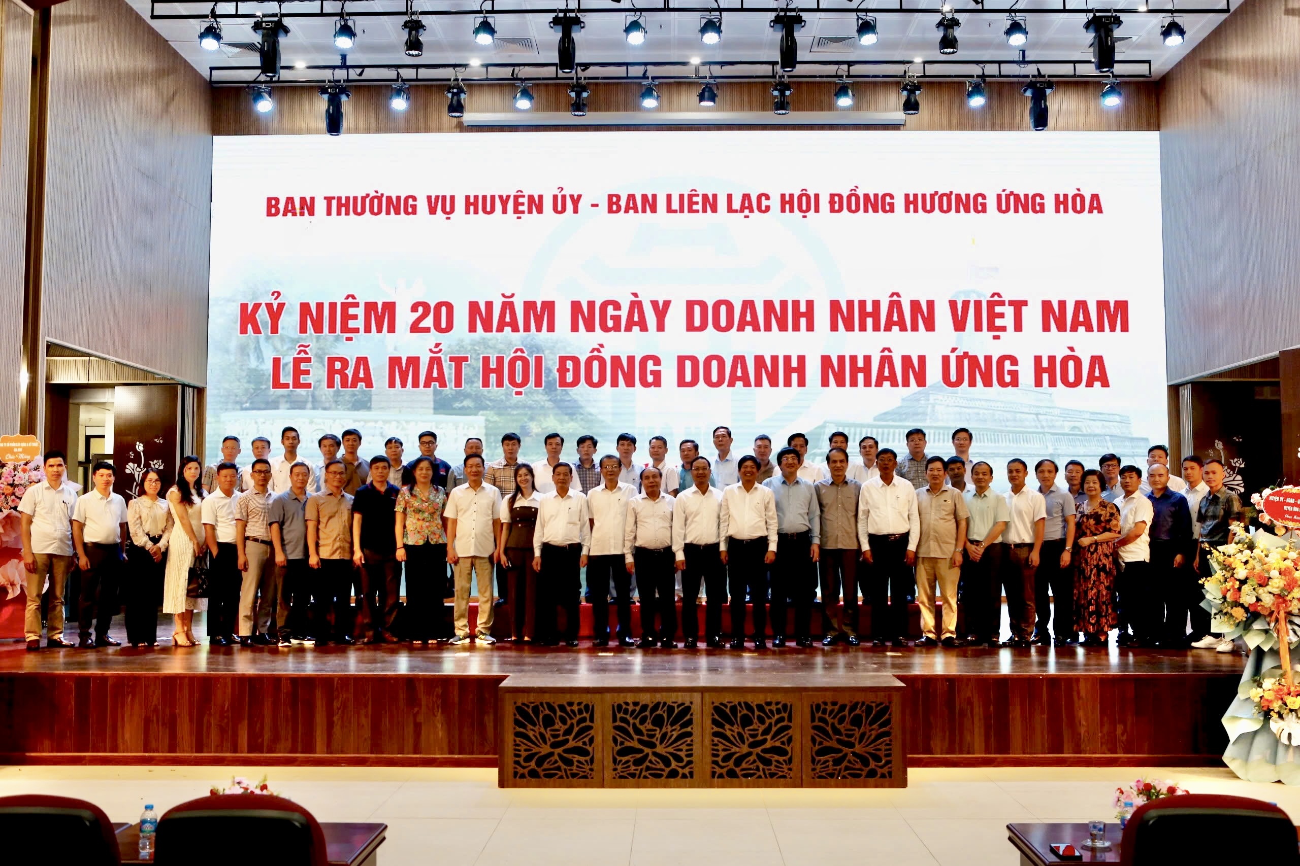 Ra mắt Hội đồng Doanh nhân huyện Ứng Hòa