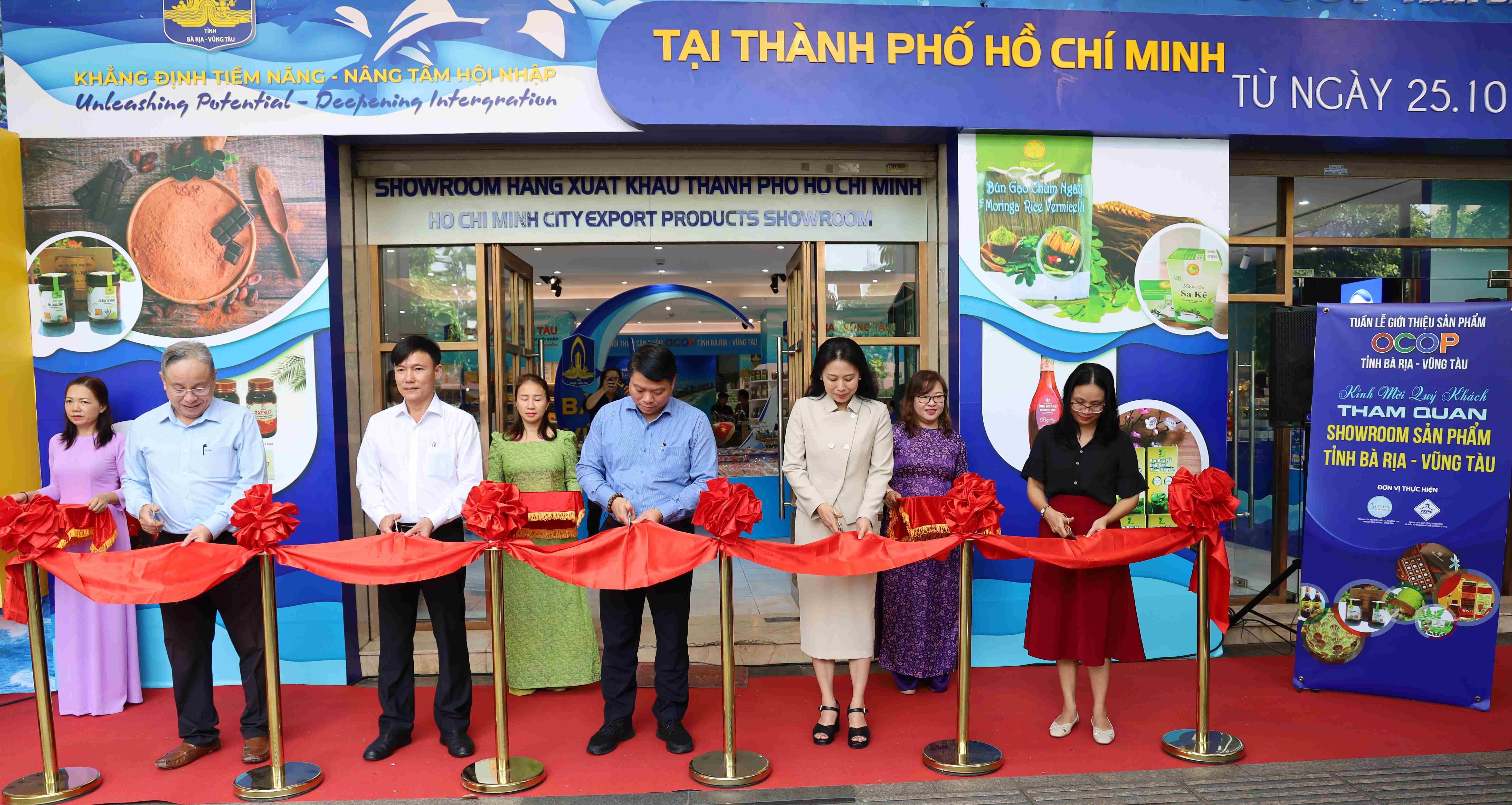 Triển lãm sản phẩm OCOP và sản phẩm đặc trưng tỉnh Bà Rịa-Vũng Tàu tại TPHCM