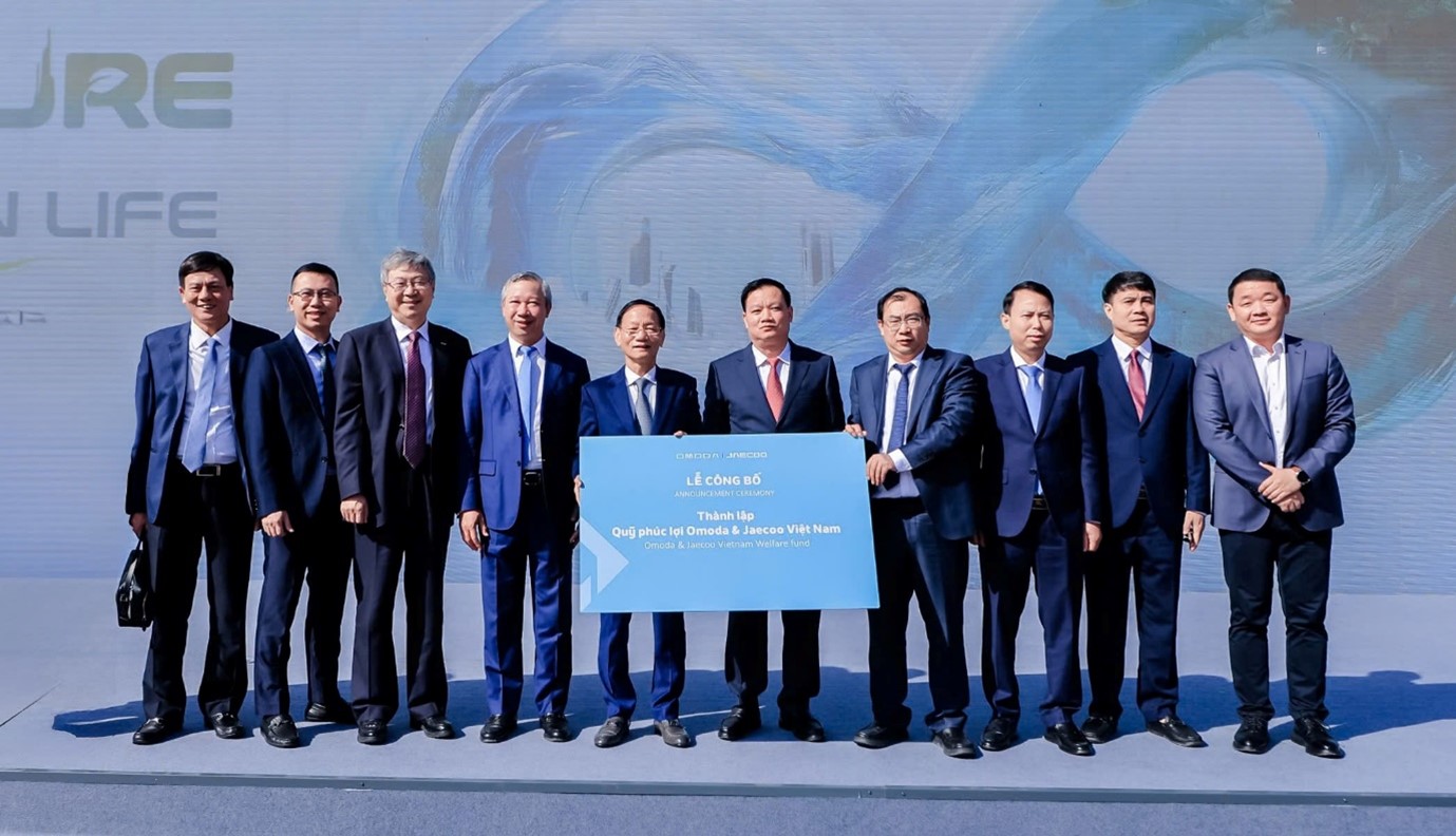 Liên doanh Geleximco – Chery thành lập quỹ phúc lợi OMODA  JAECOO Việt Nam