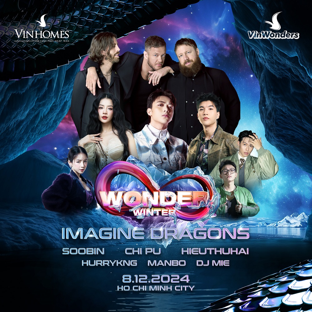 Imagine Dragons sẽ mang setlist bùng nổ nào tới 8WONDER Winter