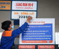 Giá xăng giảm lần thứ 3 liên tiếp trong phiên điều hành cuối tháng 10 