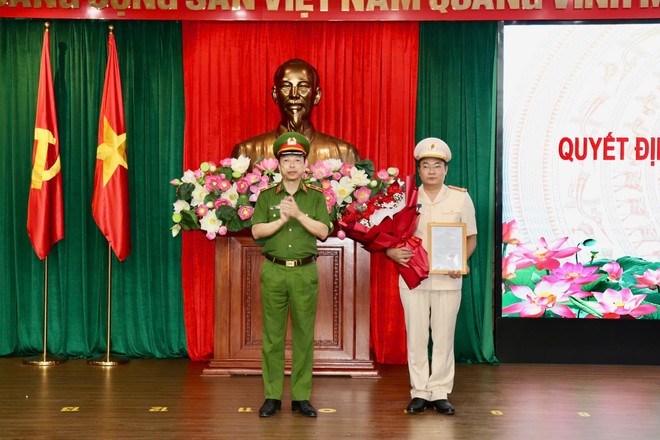 Thượng tá Lê Minh Hải giữ chức Phó Trưởng Công an quận Hà Đông