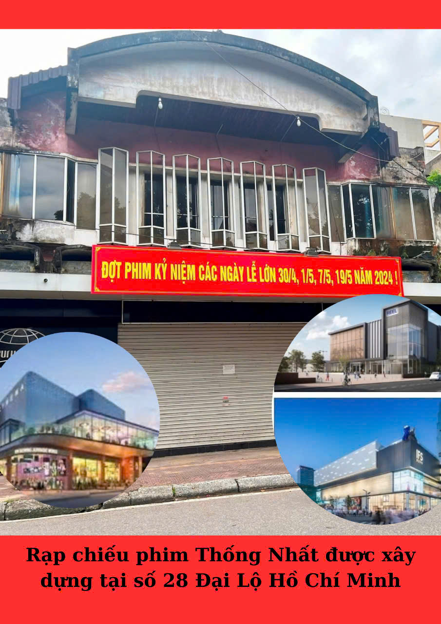 Hải Dương Chấp thuận Dự án xây dựng rạp chiếu phim Thống Nhất