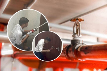 Hệ thống PCCC tại Eurowindow River Park hoạt động bình thường