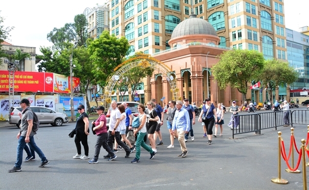 Hơn 4,6 triệu lượt khách quốc tế đến TPHCM