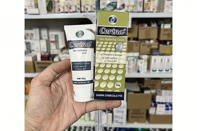 Xử phạt và thu hồi mỹ phẩm kem dưỡng da Cerina của Công ty TNHH MTV sản xuất Dược - Mỹ phẩm GAMMA