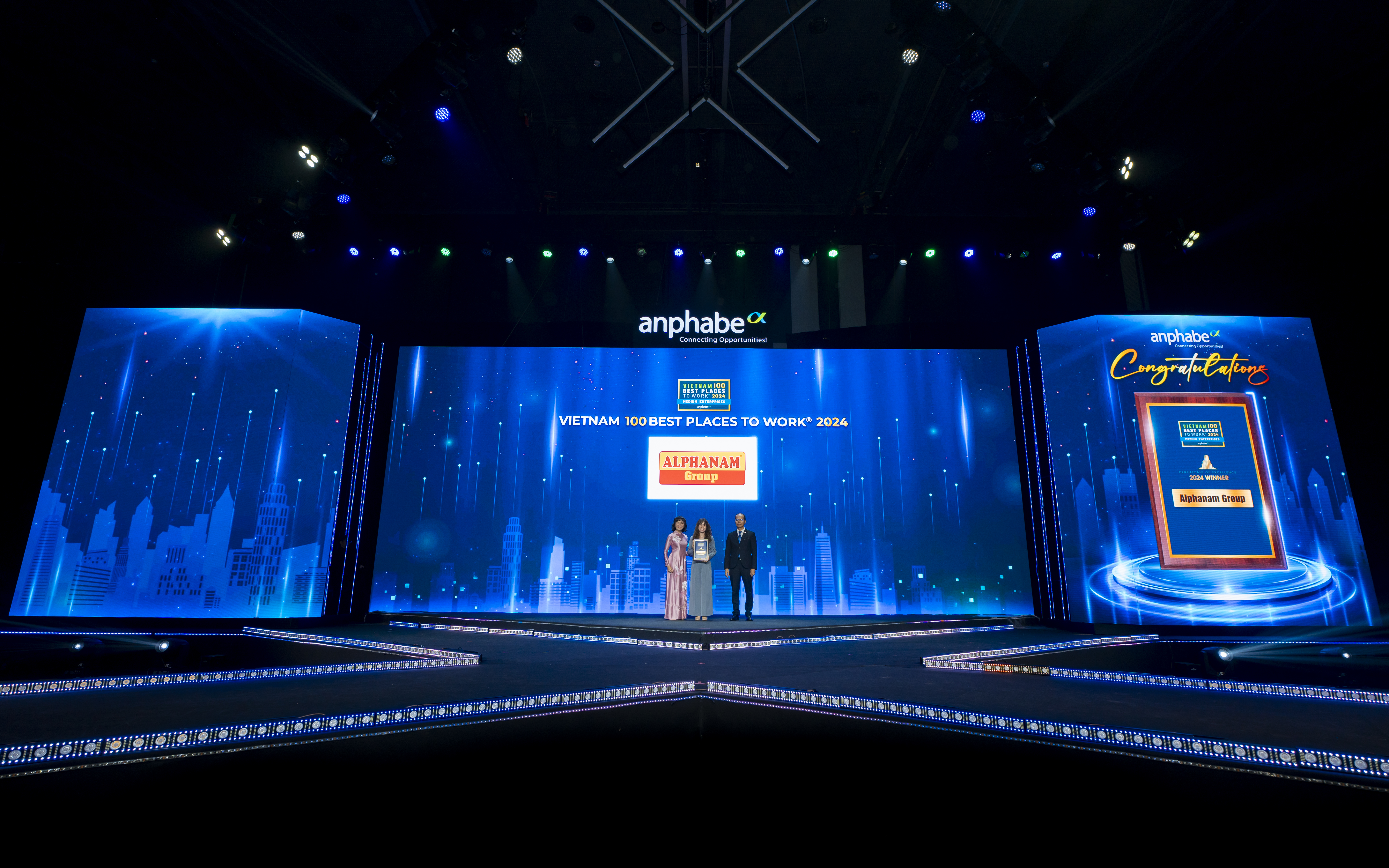 Alphanam Group được vinh danh “Top 100 Nơi làm việc tốt nhất Việt Nam 2024”