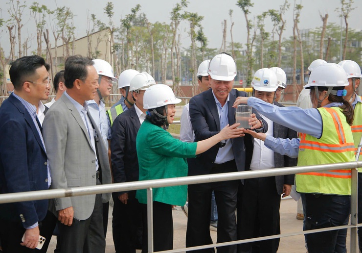 Quyết tâm hoàn thành bổ cập nước sông Hồng làm sạch sông Tô Lịch vào tháng 92025