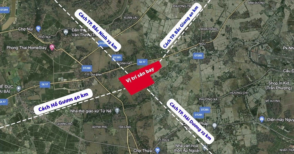 Sắp khởi công xây dựng dự án sân bay của Bộ Công an 