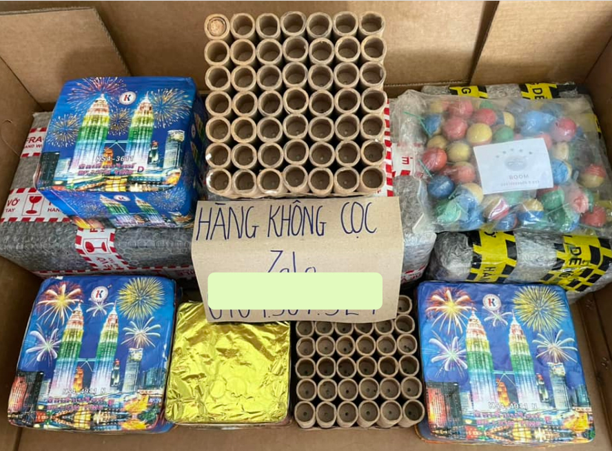 Loạn xuất xứ pháo hoa trên chợ mạng, với đủ mức giá