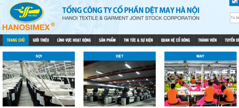 Dệt may Hà Nội (Hanosimex) bị xử phạt về thuế