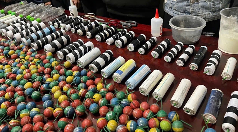 Tự chế tạo pháo nổ có thể bị phạt đến 15 năm tù