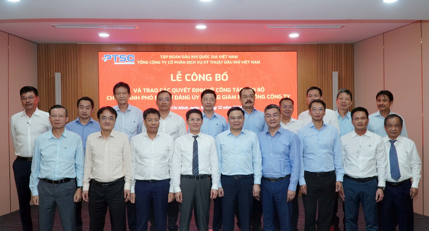 Ông Trần Hồ Bắc giữ chức Tổng Giám đốc PTSC