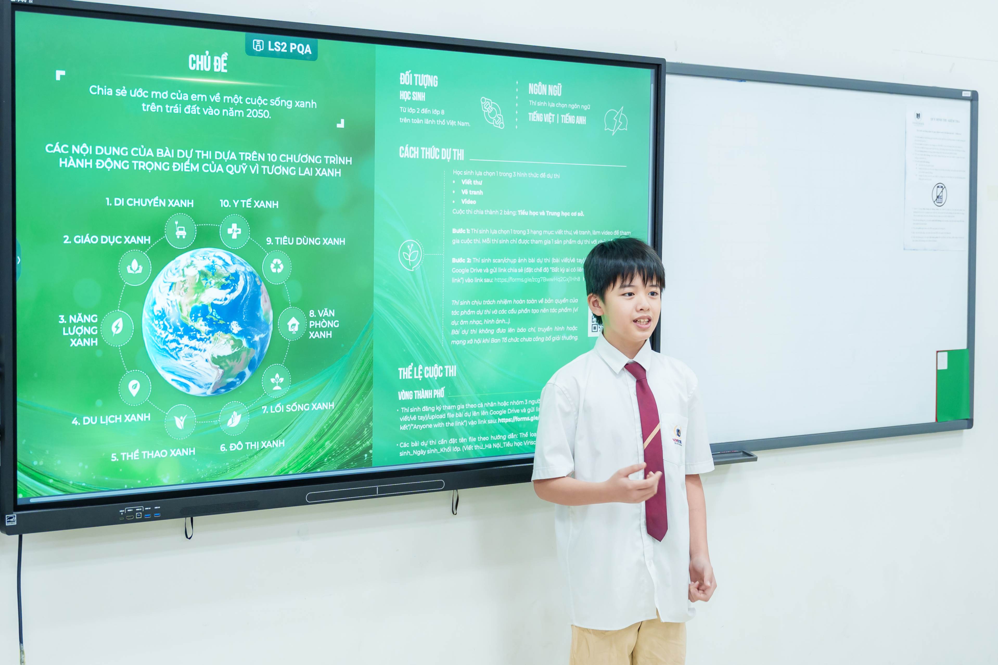 Phát động cuộc thi Gửi tương lai xanh 2050 - Lan toả thông điệp xanh cho thế hệ tương lai