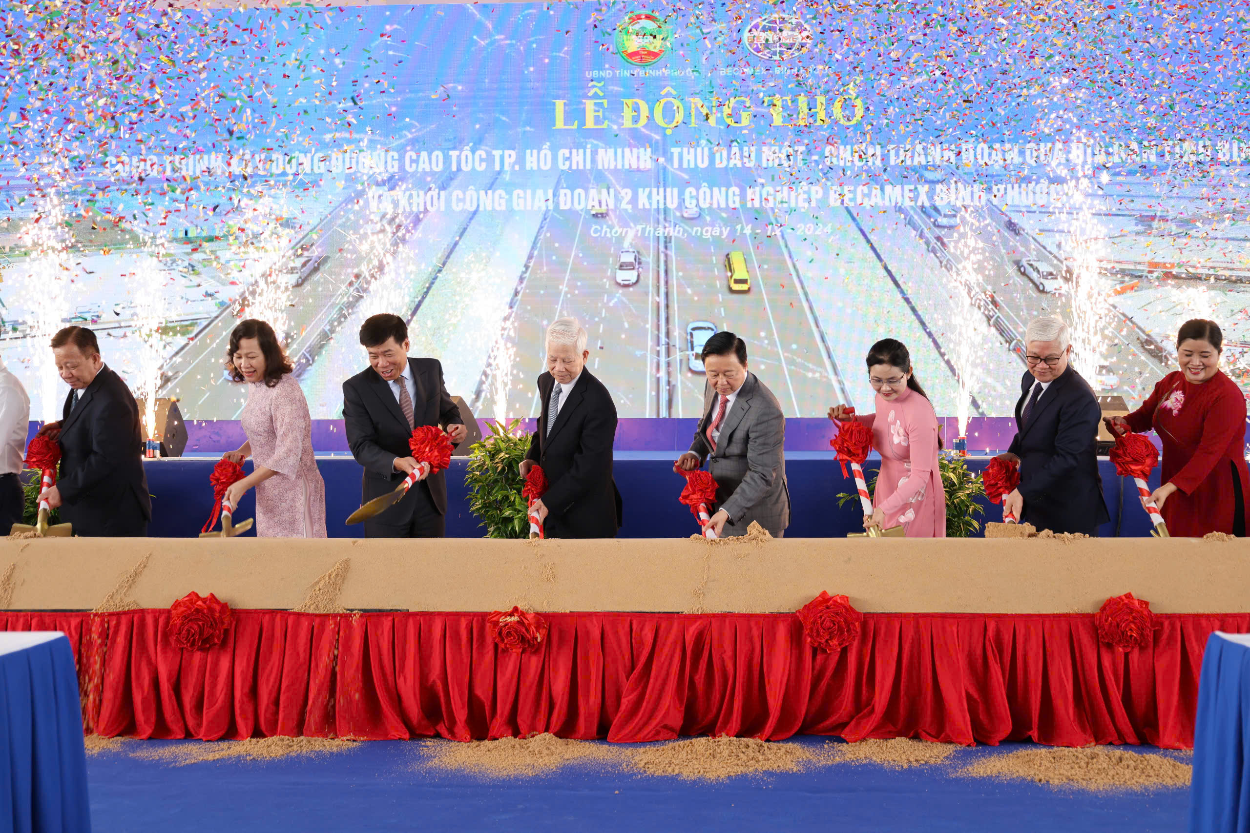 Khởi công đường cao tốc TPHCM– Thủ Dầu Một – Chơn Thành