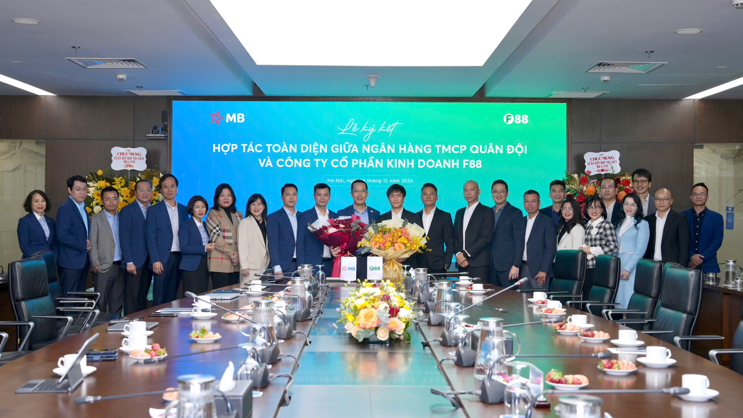 F88 cung cấp dịch vụ ngân hàng sau cái bắt tay chiến lược với MB