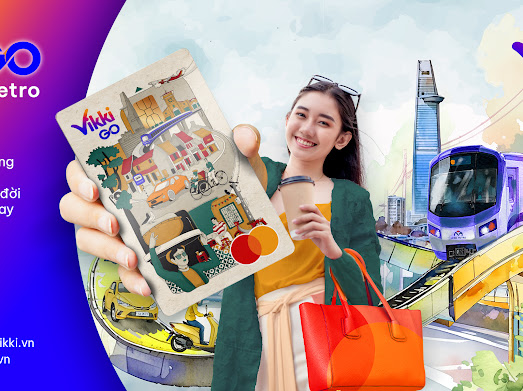 Thành phố HCM vận hành chính thức tuyến metro số 1, người dân nhận thẻ đi metro VikkiGO miễn phí. 
