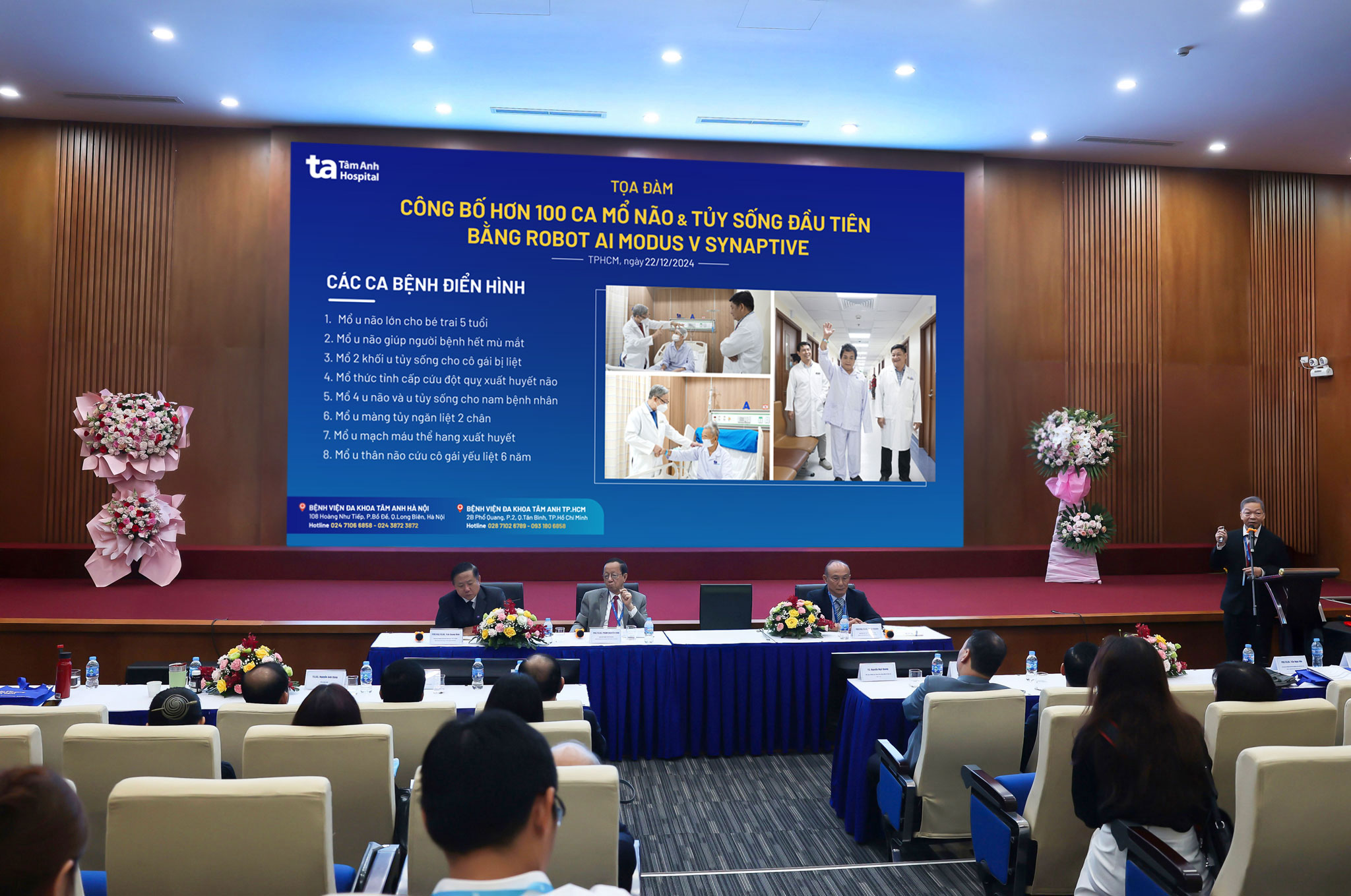 Robot AI duy nhất tại Việt Nam ghi dấu ấn với hơn 100 ca mổ não, tủy sống đầu tiên thành công