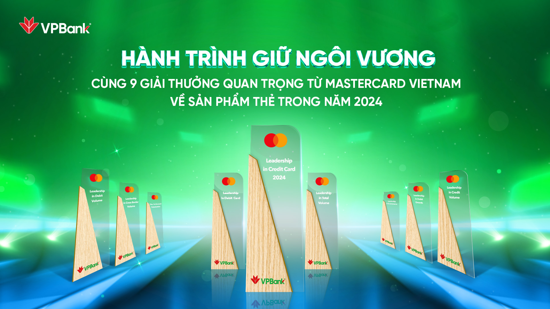 VPBank nhận 9 giải thưởng danh giá từ Mastercard