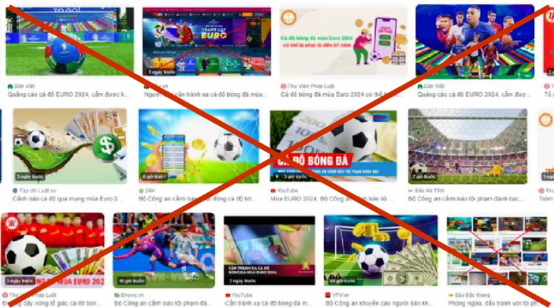 Cấm phát hành quảng cáo trên 900 website vi phạm pháp luật