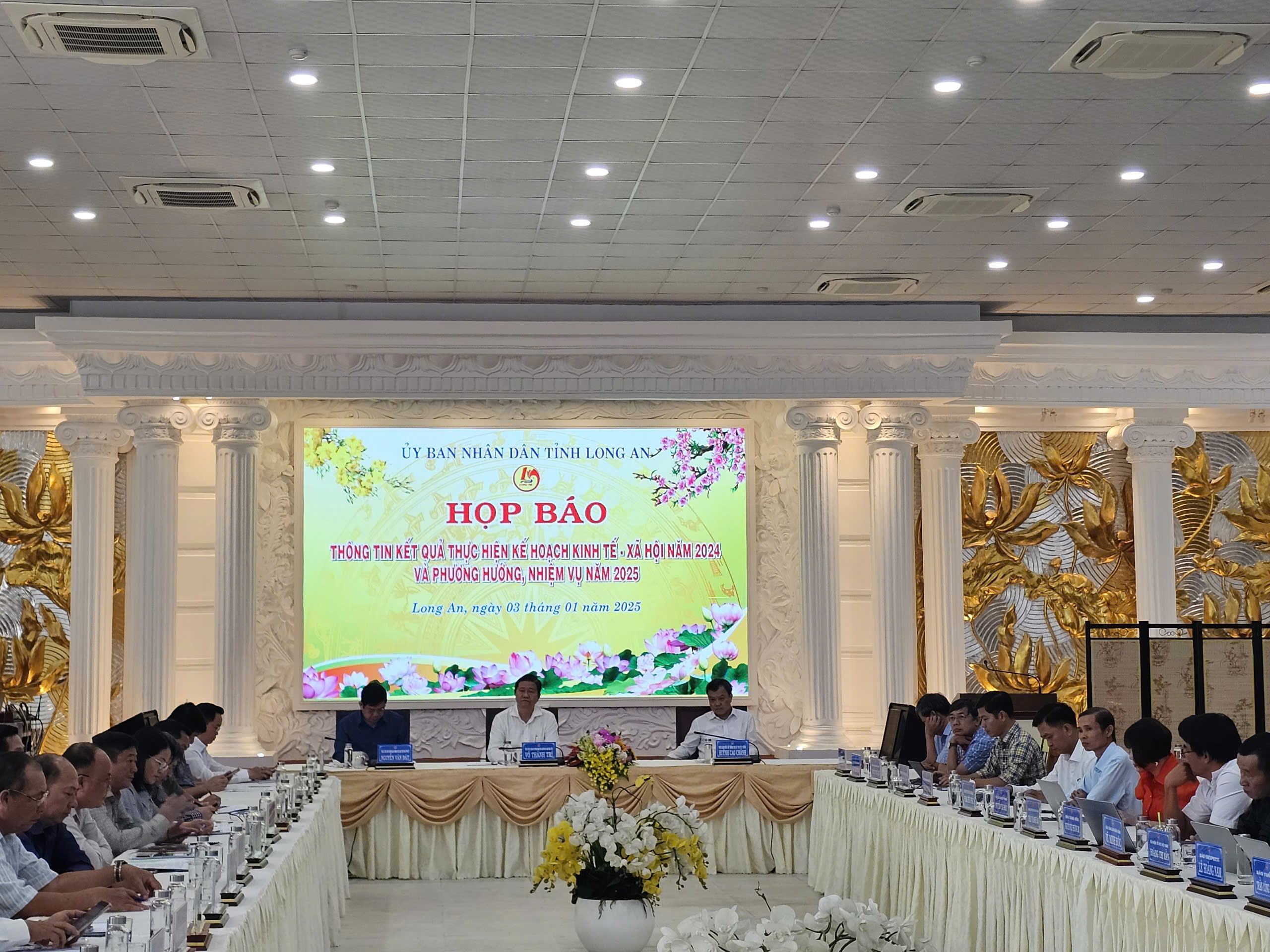 Tổng mức bán lẻ hàng hóa và doanh thu dịch vụ trong năm 2024 tại Long An tăng 18,02%