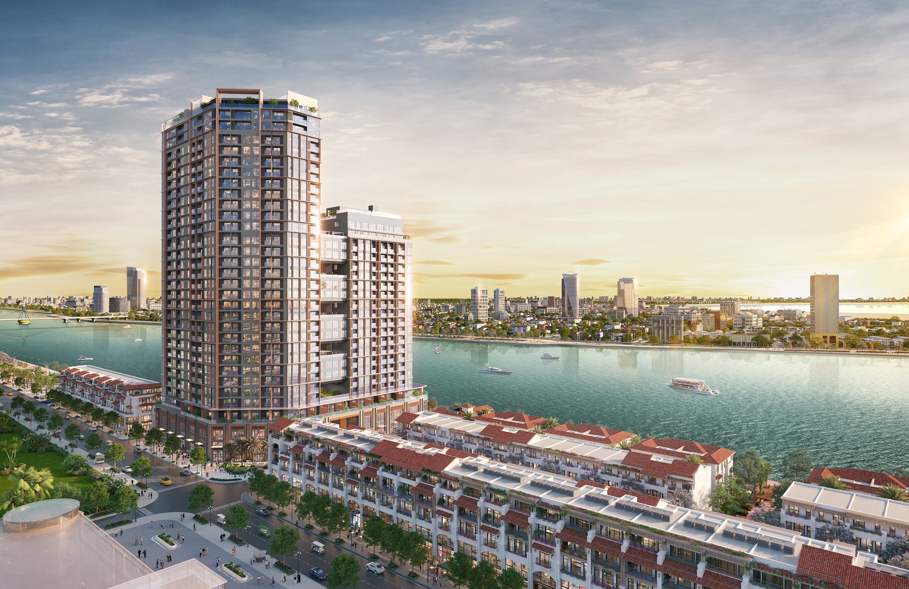 Sun Symphony Residence Định hình chất sống mới với mô hình semi-compound tiên phong tại Đà Nẵng