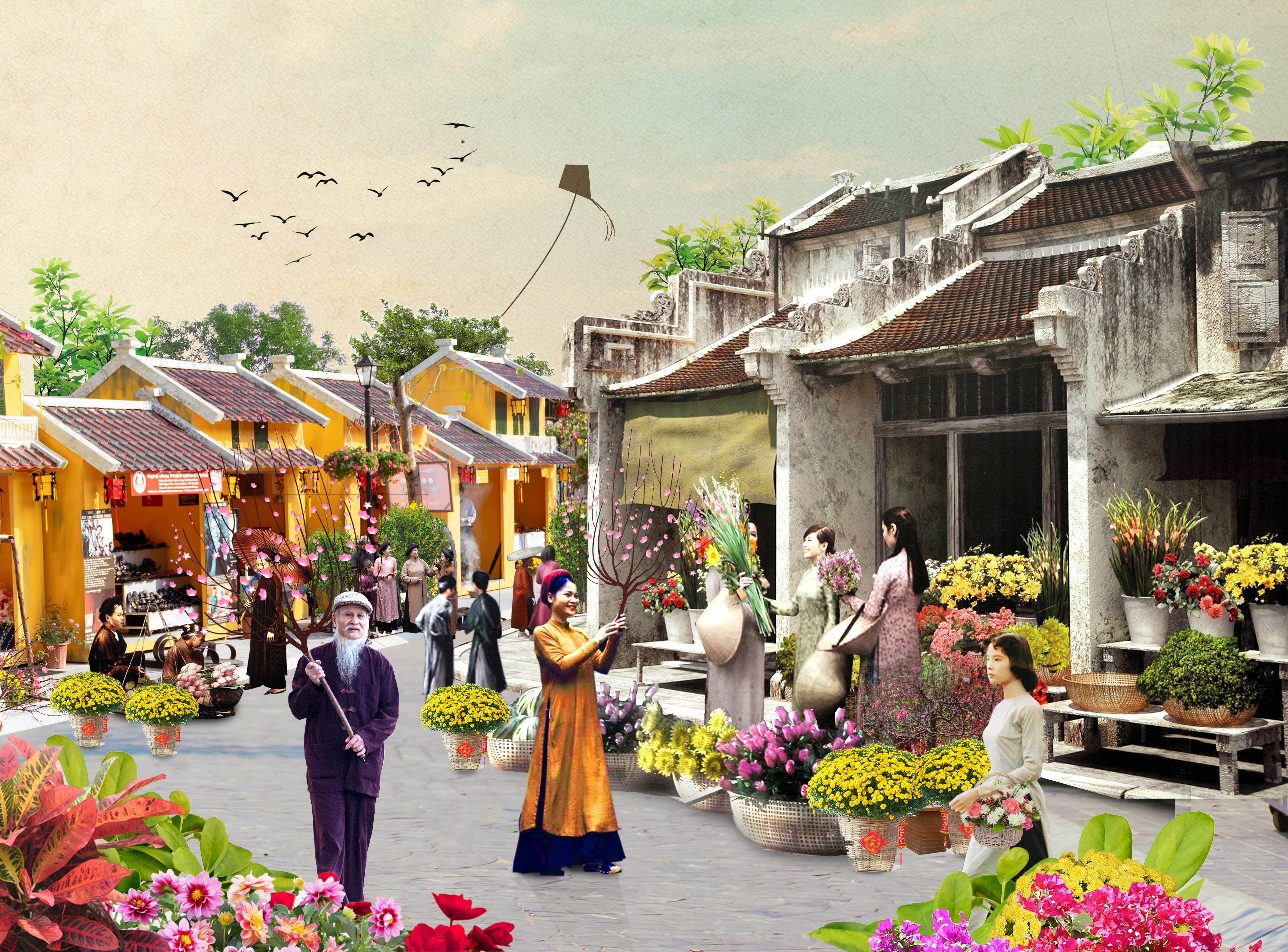 Đến Home Hanoi Xuan 2025 “nghe” Bản hòa ca Tết Việt 