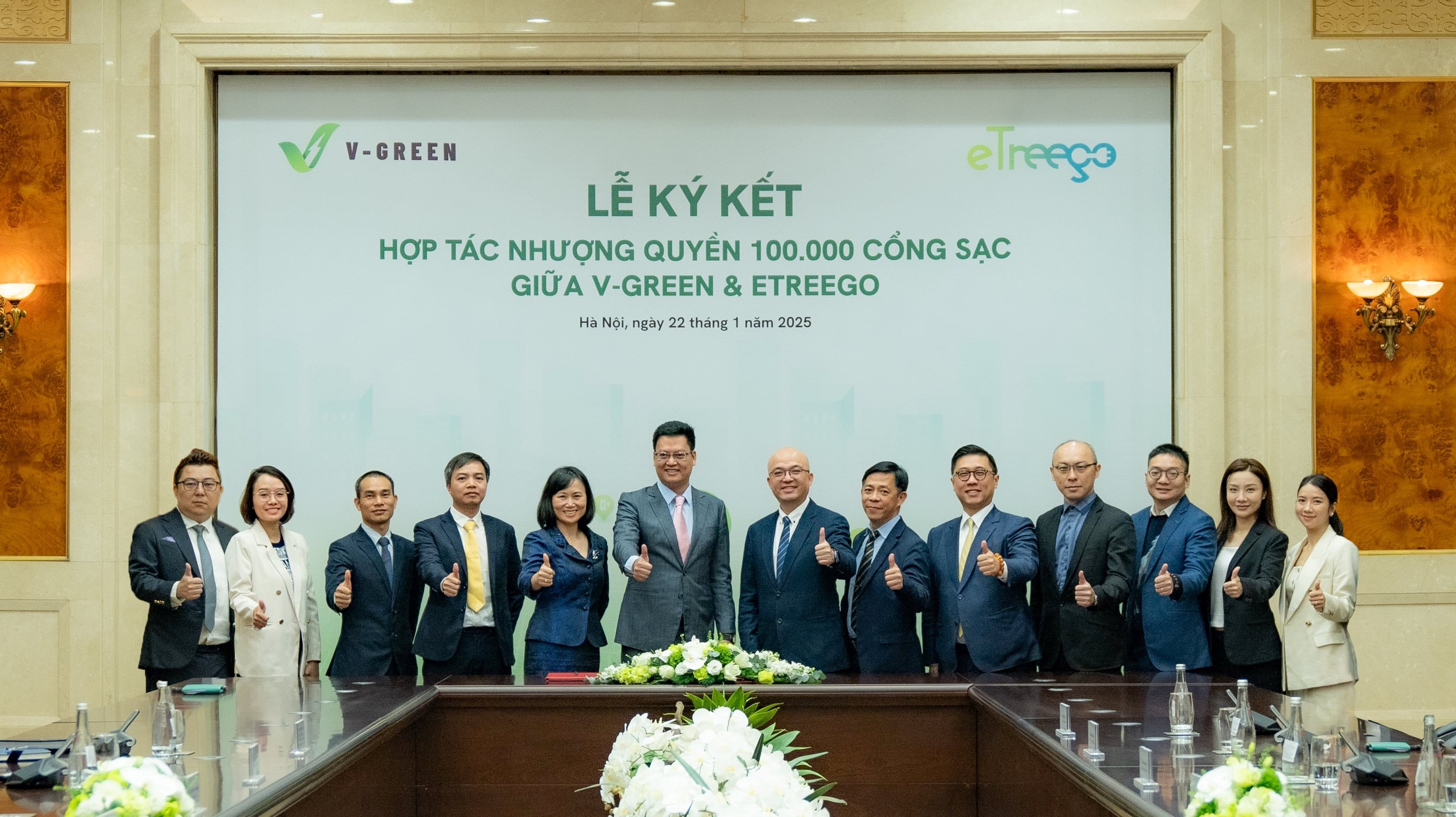 V-GREEN và eTreego ký MoU phát triển 100.000 cổng sạc Vinfast tại Indonesia, Philippines và Việt Nam