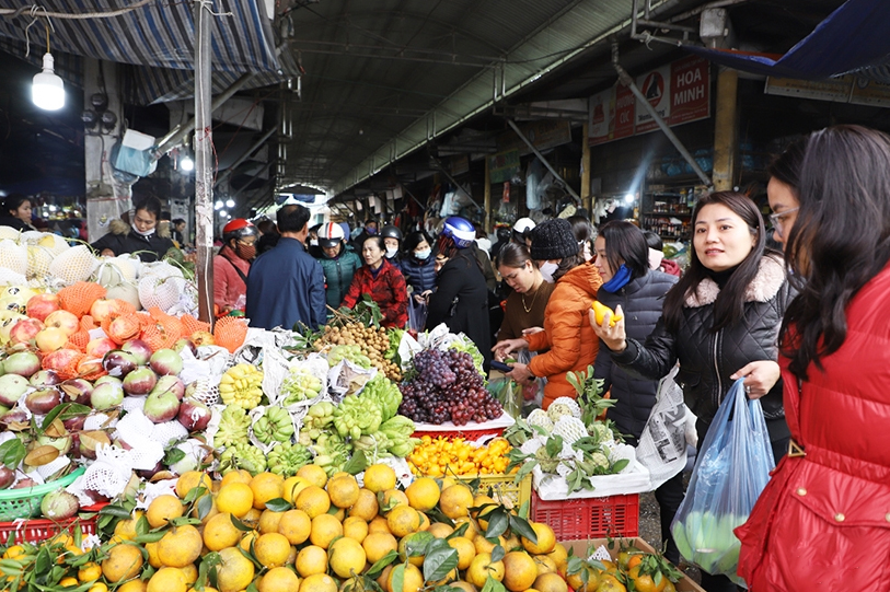 Hà Tĩnh Nhu cầu mua sắm hàng Tết của người dân tăng cao