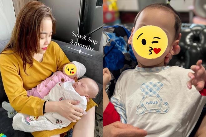 Nhiều mẹ bỉm sữa ngỡ ngàng trước sự thay đổi của con trai thứ 6 nhà Hằng Túi