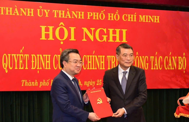 Ông Nguyễn Thanh Nghị được điều động giữ chức Phó Bí thư Thường trực Thành uỷ TPHCM