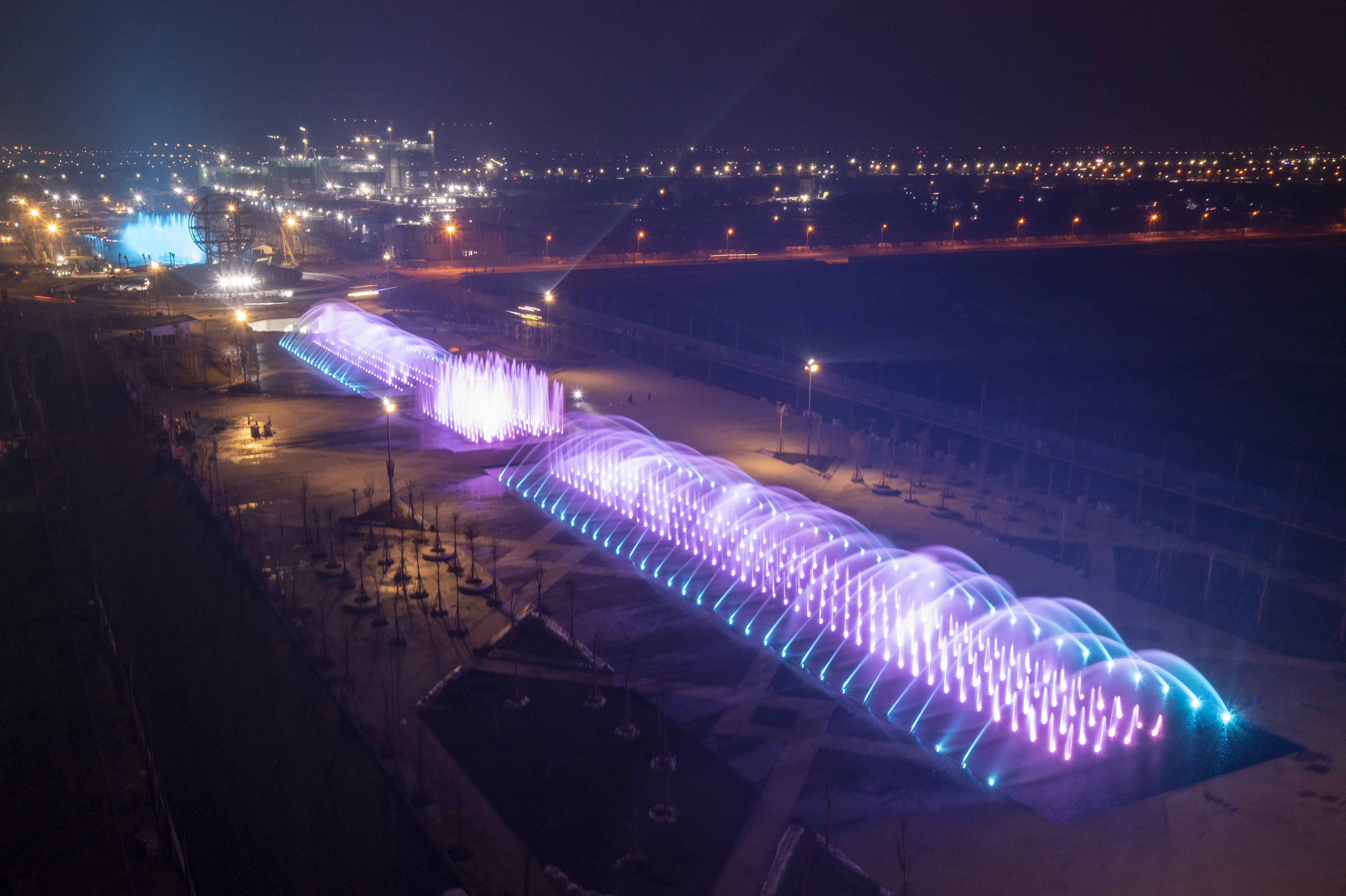 Mãn nhãn show nhạc nước dài nhất Việt Nam sắp vận hành tại Hà Nam