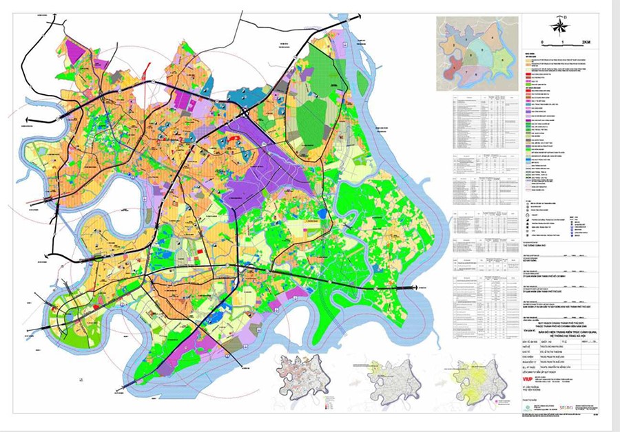 Công bố Đồ án quy hoạch chung TP Thủ Đức thuộc TPHCM đến năm 2040 
