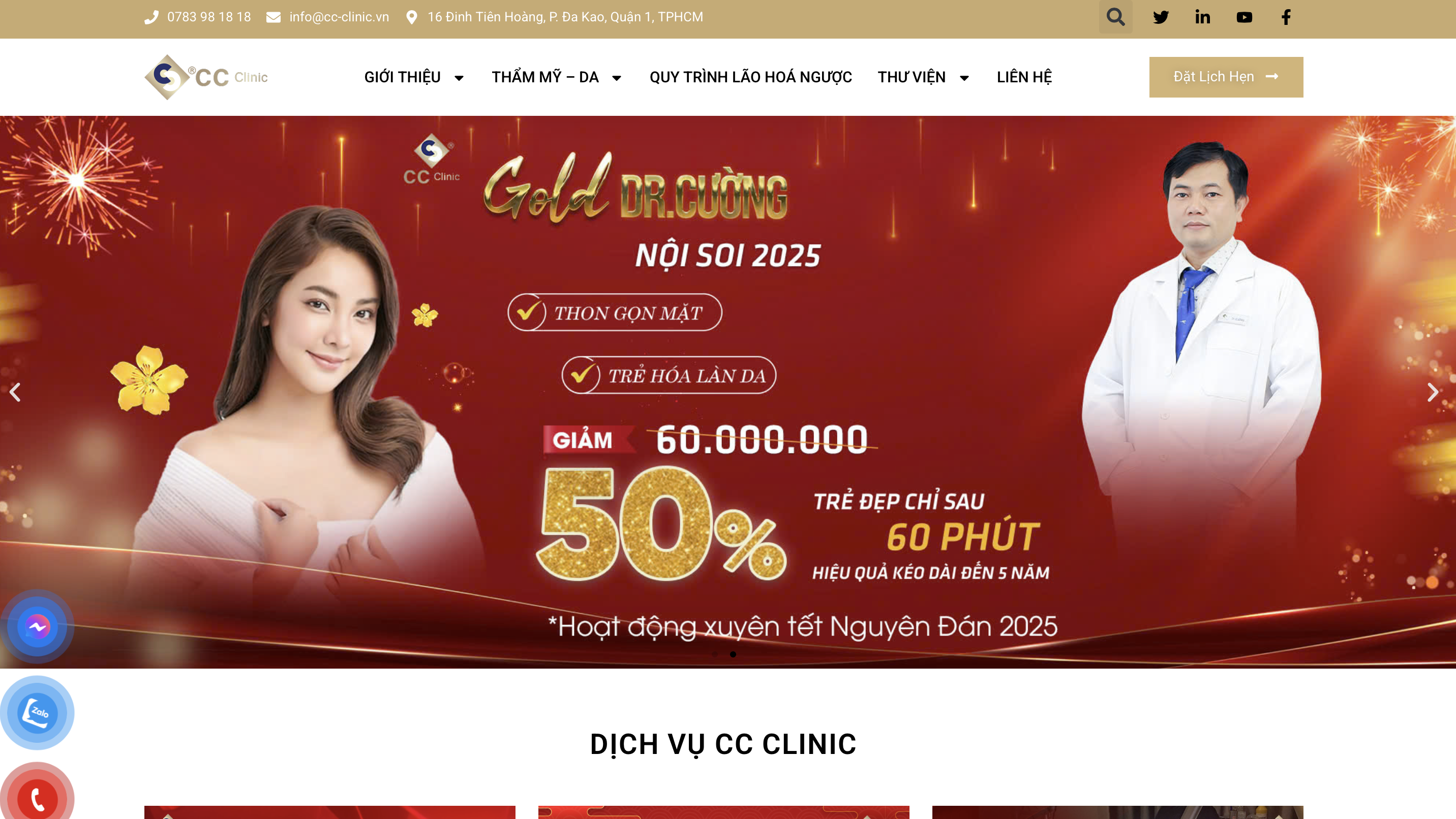 Phòng khám thẩm mỹ da CC Clinic bị phạt 120 triệu đồng và tước giấy phép hoạt động