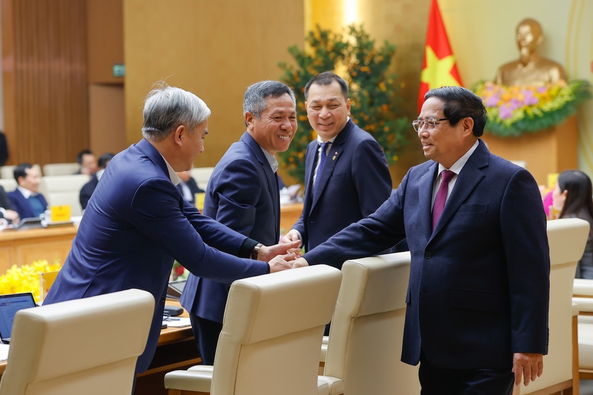 Thủ tướng khuyến khích các doanh nghiệp tự tin đầu tư vào các dự án quy mô lớn của quốc gia