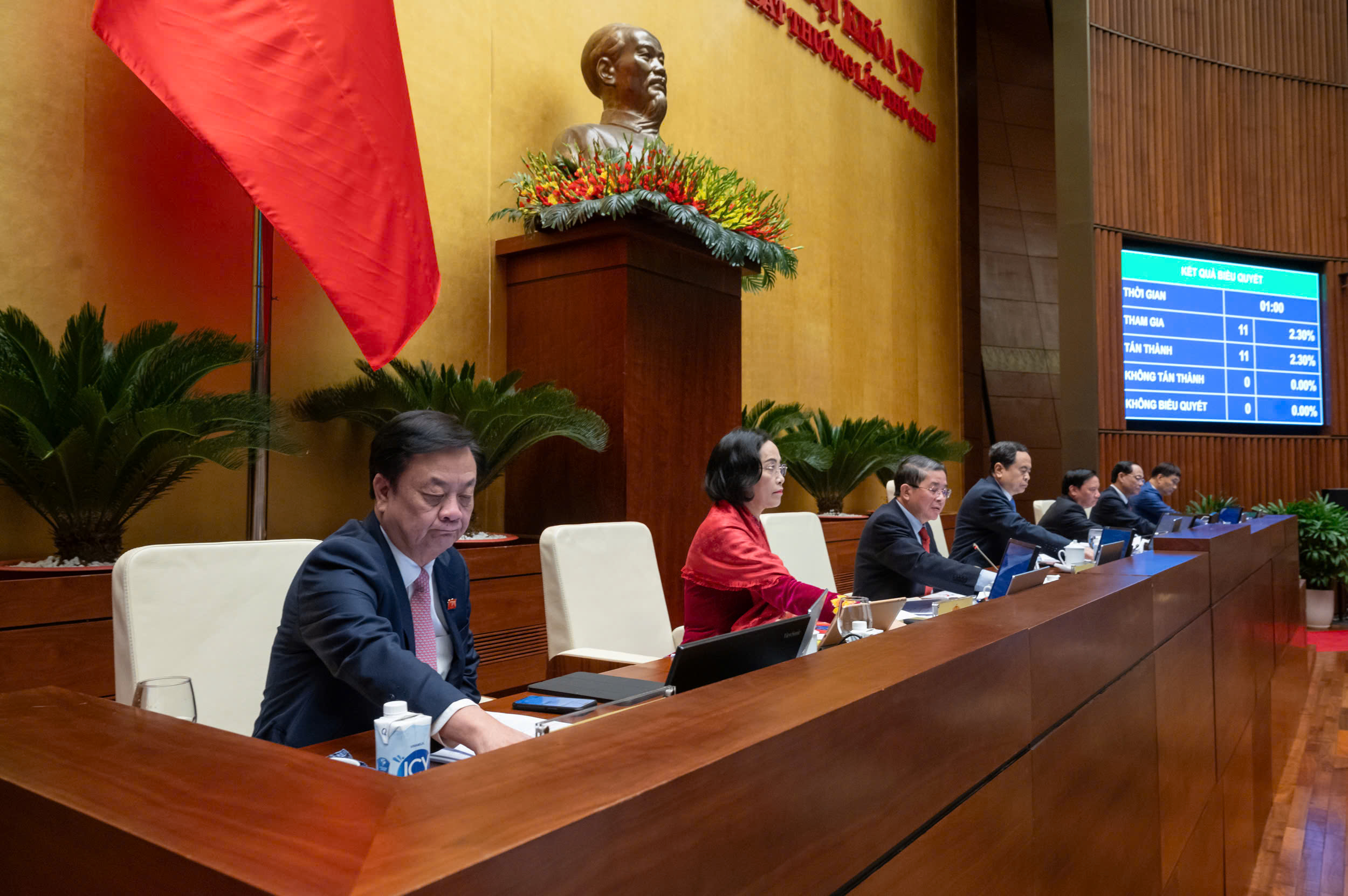 Chính thức thông qua Nghị quyết về một số cơ chế, chính sách đặc thù đầu tư xây dựng dự án điện hạt nhân Ninh Thuận