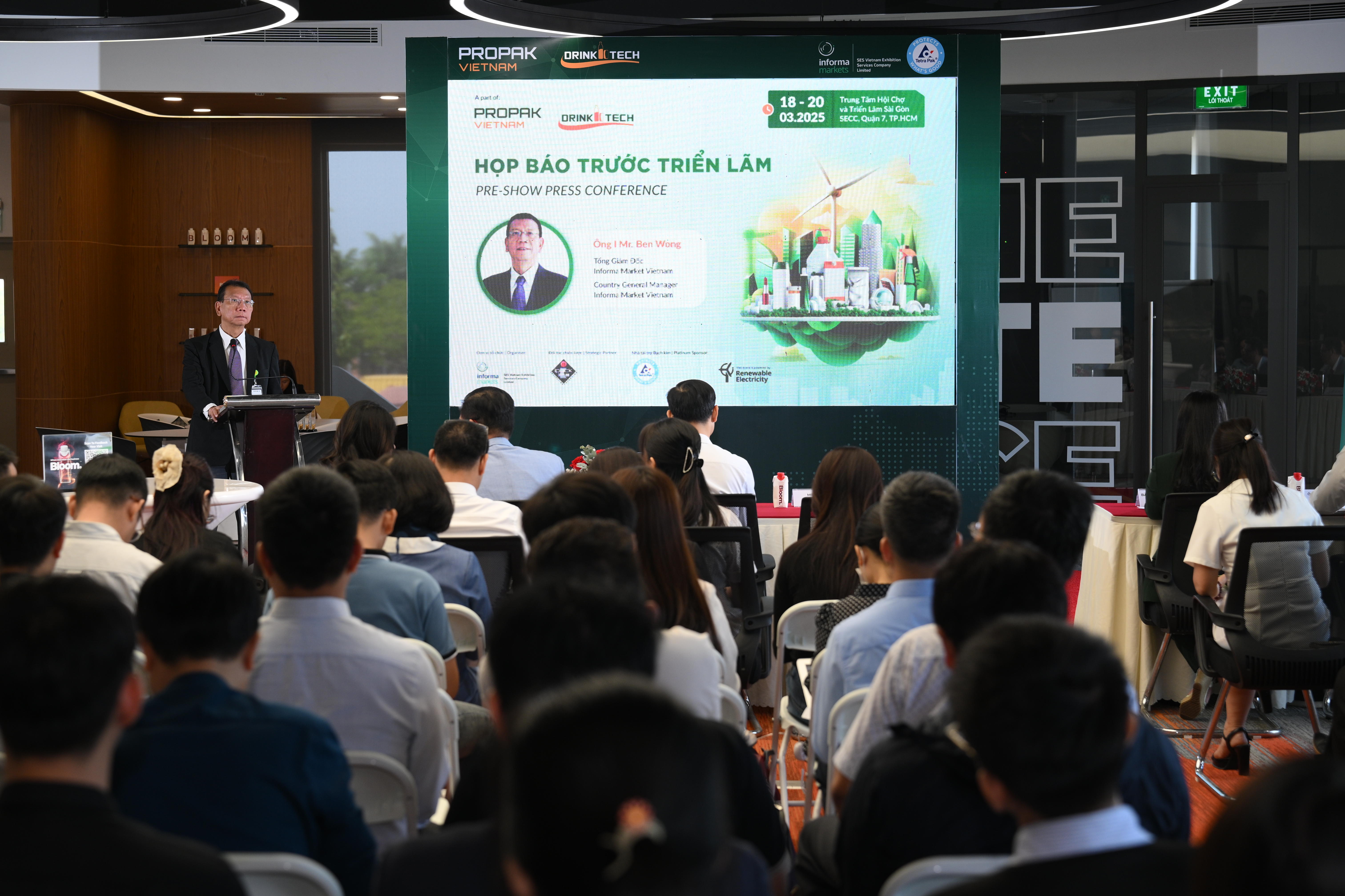 Sắp diễn ra Triển lãm ProPak Vietnam  DRINKTECH Vietnam 2025 