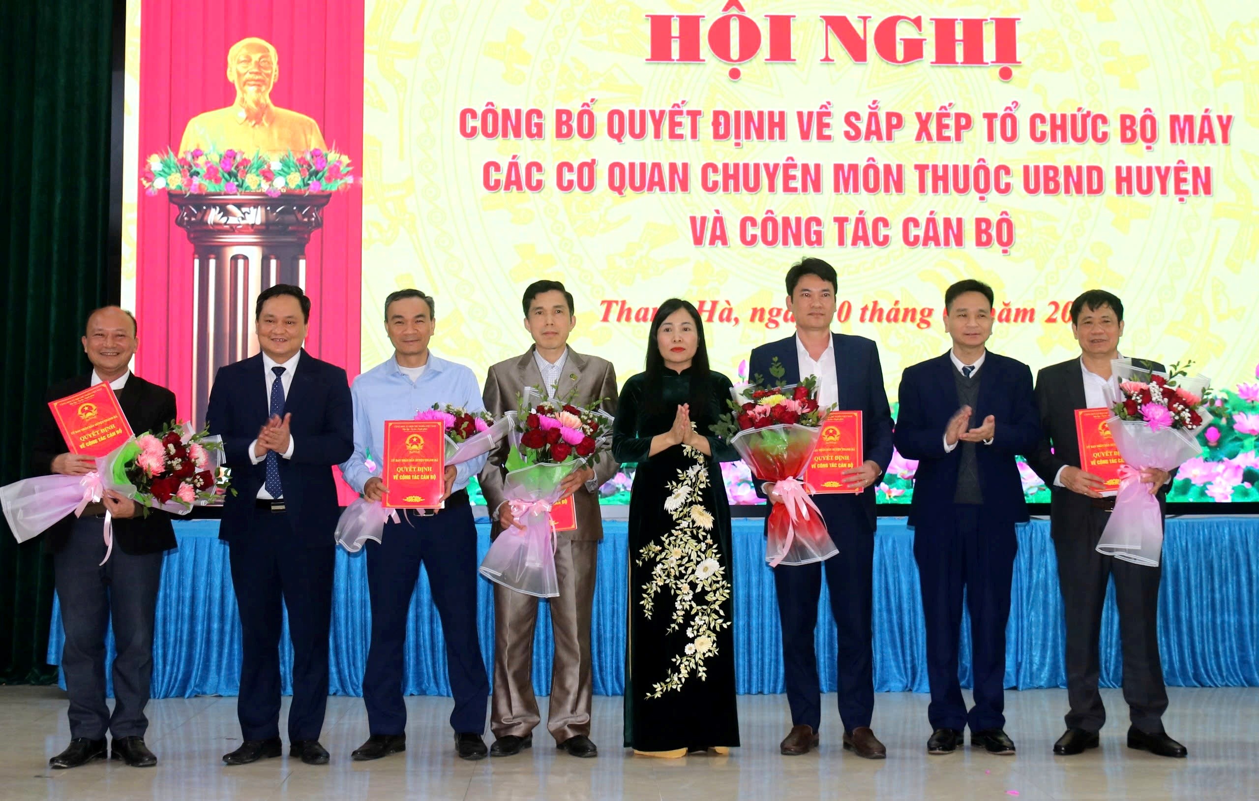 UBND huyện Thanh Hà còn 10 cơ quan chuyên môn sau sắp xếp bộ máy