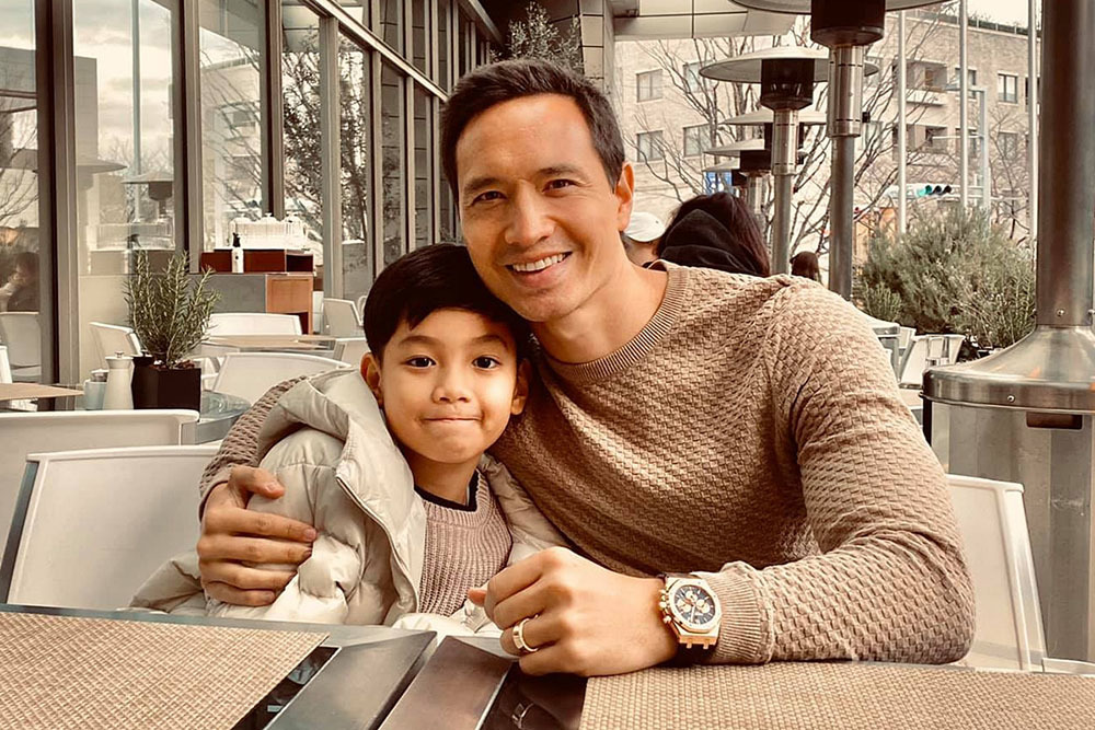 Chỉ 1 hành động, Subeo thể hiện rõ mối quan hệ với Kim Lý