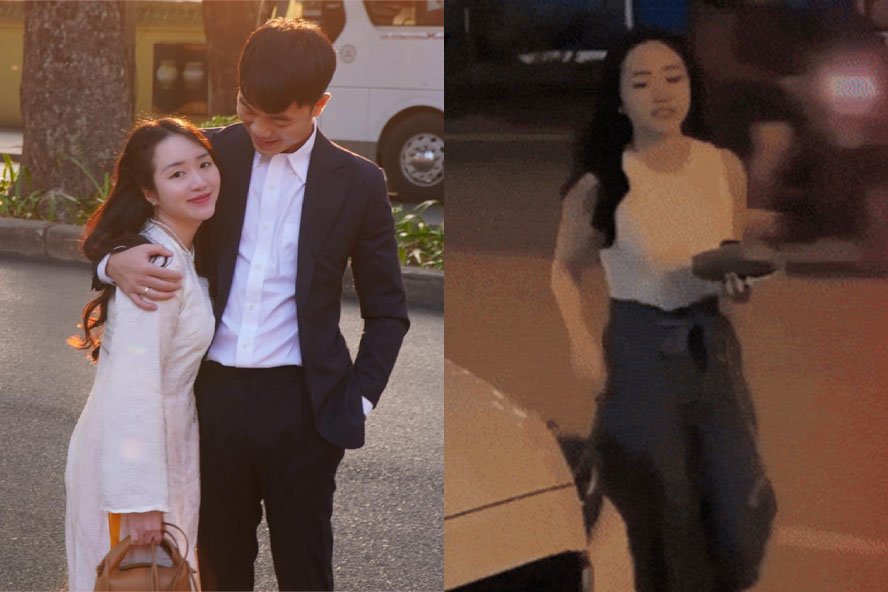 Vợ giám đốc của Xuân Trường hiếm hoi lộ diện, 5 giây thể hiện rõ đã xinh còn giàu