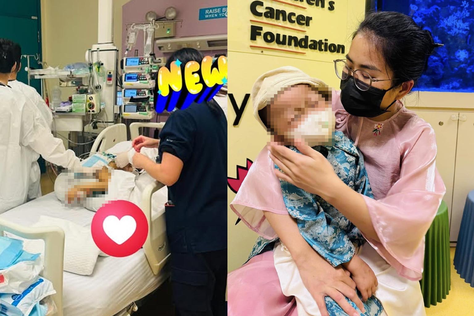 Bé Bắp vừa bị nhiễm khuẩn, hình ảnh hiện tại ai cũng xót thương