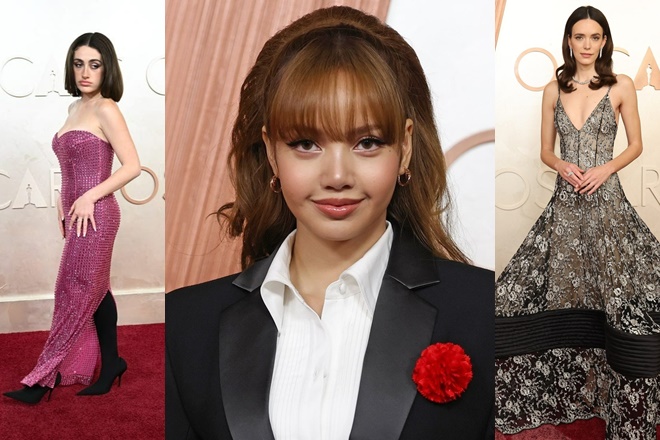 Lisa lọt top sao thảm họa Oscar 2025, một nữ ca sĩ bị ví như trùm chăn