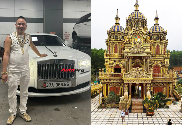 Đại gia Nghệ An gây sốc, vừa xây lâu đài trăm tỷ lại tậu xế hộp bằng cả gia tài