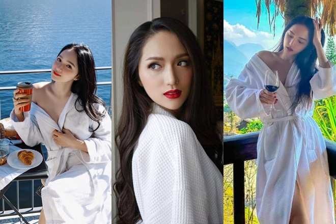 Hương Giang và 7749 khoảnh khắc hờ hững áo choàng tắm khiến gái xịn cũng phải chào thua