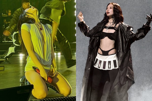 Đỏ mặt trước trang phục diễn phản cảm của Jennie BLACKPINK 