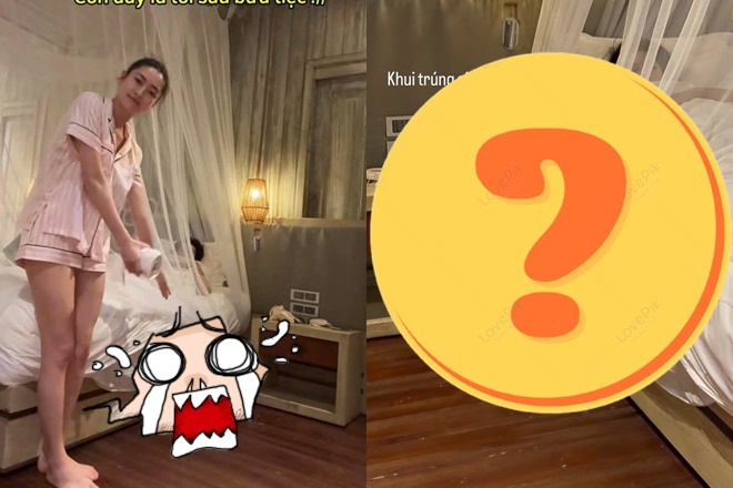 Lộ cảnh tượng hãi hùng trong phòng ở của Hoa hậu đình đám Vbiz